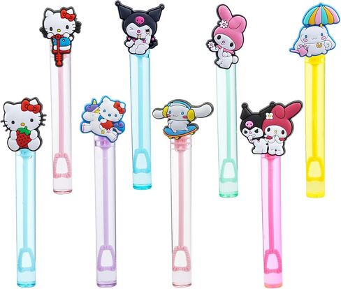 24Pcs Kawaii Bubble Wand Melody Bubble Wand Kitty Stuff for Kawaii Theme Birthday Party Supplies Melody Kitty Bubble Theme Party in Kuwait
