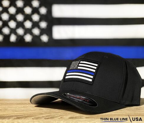 Flexfit Thin Blue Line Hat in Saudi Arabia