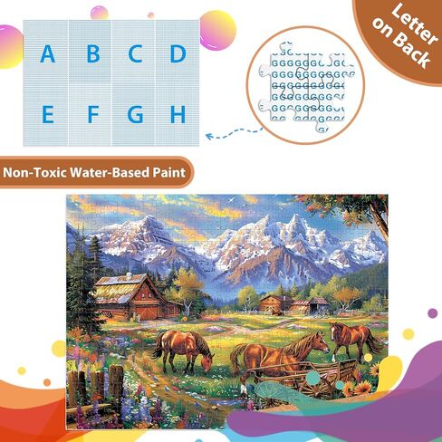 500 Pieces Puzzles for Adults–Dogs Jigsaw Puzzle for Adults Children Elderly–Recycled Paper Puzzle 500 Pieces–Challenging Family Activity Game Gift for Family Friends Men Women Seniors (21x15in) in Saudi Arabia