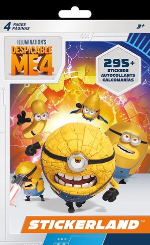 Illumination - Despicable Me 4 - STICKERLAND 4 Page PAD Stickerland Pad - 4 Pages in Saudi Arabia