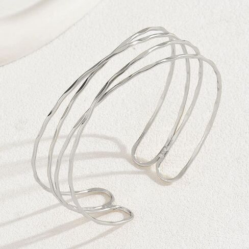 Gold Arm Cuff Arm Cuff Jewelry for Women Silver Arm Cuff Gold Cuff Bracelets Arm Cuff Bangle for Teen Girls in Kuwait