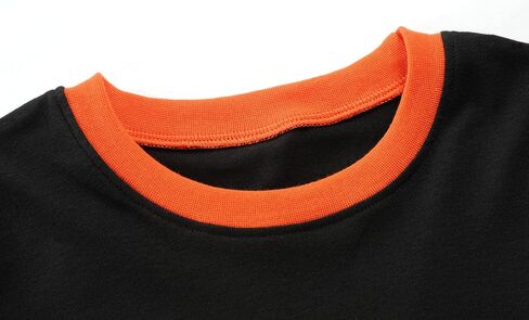 Toddler Boys Halloween Pumpkin Pajamas 100% Cotton Pjs for Boy Jammies Little Kids Sleepwear Clothes Sets Size 2-7T in Saudi Arabia