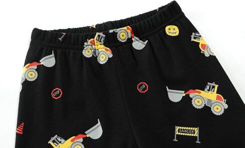 Toddler Boys Halloween Pumpkin Pajamas 100% Cotton Pjs for Boy Jammies Little Kids Sleepwear Clothes Sets Size 2-7T in Saudi Arabia