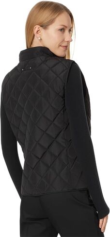 Lauren Ralph Lauren Women's Recycled Quilt Vest W Crest 23" in Saudi Arabia