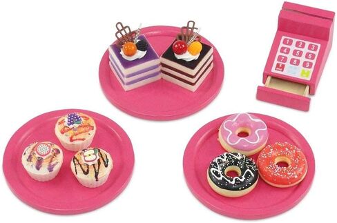 إكسسوار أثاث متجر دمية إيميلي روز مقاس 18 بوصة للأطفال - الكثير من ملحقات الطعام التظاهرية الممتعة، بما في ذلك السلع المخبوزة الواقعية مقاس 18 بوصة | الدمى مقاس 18 بوصة غير متضمنة in Kuwait