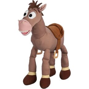 Disney Store Official Bullseye Plush 17-Inch - Detailed 'Toy Story' Toy for Pixar Fans - Embroidered Features, Felt Tail & Mane - Toy Story Toys for Boys Bullseye Toy Story Plush