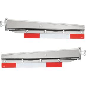 1 1/8" Bolt Tapered Mud Flap Hangers for Semi Trucks Mudflap Hanger Semi Mudflap Bracket Spring Loaded Mud Flap Mount Semi Mudguard Hanger