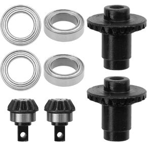ShareGoo Steel FCX24 Differential Gears Front Rear Diff Gear Set for FMS 1/24 FCX24 Series RC Car Axle Housing Upgrades Parts