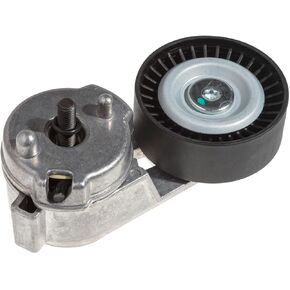 KEYOOG 38163 Drive Belt Tensioner With Pulley Assembly (For 4.0L 242Cid) Fit For 1999-2004 Je-ep Grand Cherokee /2000 2001 2002 2003 2004 2005 2006 Wrangler (OE# 4854089A 4854089AB)