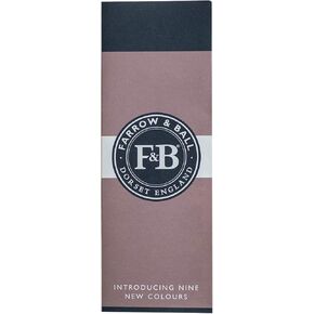 Farrow & Ball colour chart (color swatches)