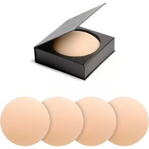 Nipple Covers, Cakes Body Nipple Cover, Full Coverage, Waterproof Nipple Covers No Show, Silicone Nipple Covers Reusable (4pcs)