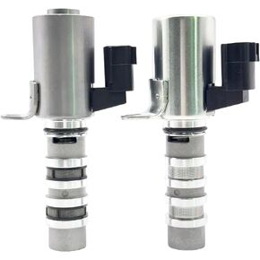 Engine Variable Valve Timing Solenoid VVT 2-pc Intake Exhaust Compatible with EX35 EX37 FX35 FX37 FX50 G25 G35 G37 M35 M37 Q40 Q50 Q60 Q70 Q70L QX50 QX70 350Z 370Z GT-R 3.5L 3.7L 5.0L 2.5L 3.8L