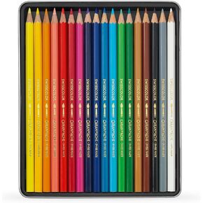 CREATIVE ART MATERIALS Swisscolor Pencils Metal Box, Set of 18 (1285.718)