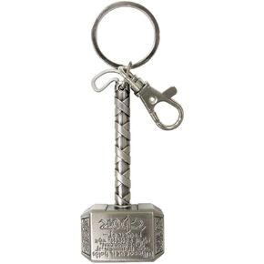 Marvel Thor Hammer Pewter Key Ring,Grey-light