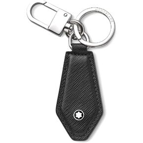 Montblanc MB Sartorial Key Fob Diamond BK Keyring, Adults Unisex, Black (Black), One Size
