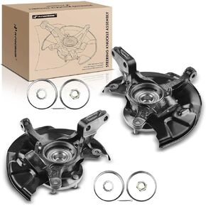 A-Premium 2 x Front Steering Knuckle & Wheel Bearing Hub Assembly Compatible with Toyota Camry 1997-2001 2.2L Sedan