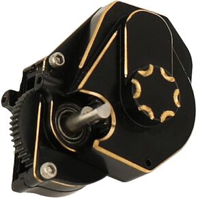 SCX24 Brass Transmission Case Assembled Gearbox with Gear for 1/24 RC Crawler Car Upgrades Parts