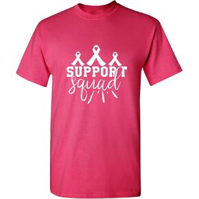 Feelin Good Tees Breast Cancer Awareness Support Pink Ribbon Graphic Mens Womens T-Shirt