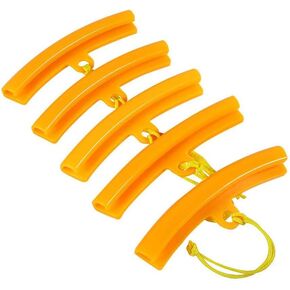 Unifizz Tire Changer Guard Rim Protector - Protect Your Rims While Changing Tires - Set of 5 - Orange