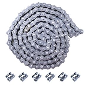 35 Drive Chain 140 Links for Motovox MBX10 MBX11 Baja Doodle Bug DB30 Blitz Racer Coleman CT100U CC100X CK100 SK100 Mega Moto MM-B80 TrailMaster RT100 Mini Bike Go Kart Heavy Duty Parts