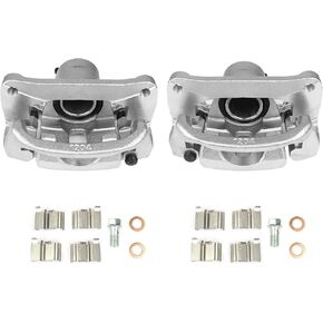 Rear Disc Brake Caliper w/Pads 19B3277+19B3276 Fit for 2008-2016 Toyota Sequoia, 2007-2016 Tundra, Left+Right