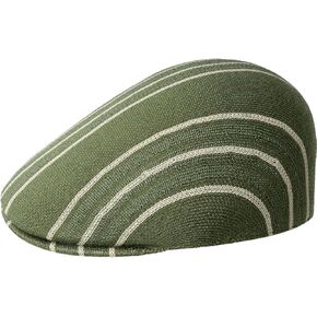 قبعة Kangol Don Stripe 507 - قبعات رمادية دافئة/XL Ivy وقبعات مسطحة in Kuwait