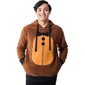 Five Nights At Freddy’s Freddy Fazbear Long Sleeve Men’s Brown Cosplay Hoodie