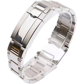 Rolex 20MM Two Tone Solid Stainless Steel For Submariner, GMT-Master Watch Band Bracelet starp With Logo