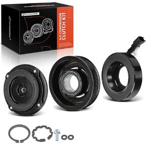 A-Premium Air Conditioner AC Compressor Clutch Kit Compatible with Ford Explorer 2011-2015 3.5L, Police Interceptor Utility 2013-2015 V6 3.7L