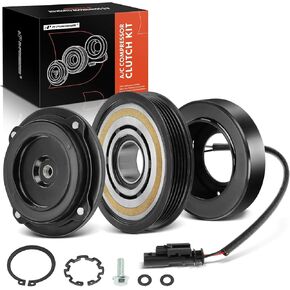 A-Premium Air Conditioner AC Compressor Clutch Kit Compatible with Chevrolet Equinox & GMC Terrain, 2012 2013 2014 2015, 2.4L