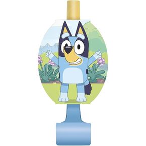Fun Express Bluey Party Blowouts - 8 Pc