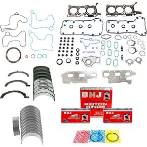 DNJ RRK4324 Engine Re-Ring Kit for 2012-2014 Ford F-150 3.5L V6 24V DOHC 3496cc