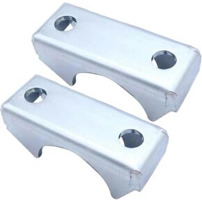 1 Pair Weld-on Rear Trailing Arm Axle Seats 3" AXLE Fits For 1960-72 Chevy C10 C20 GMC Truck