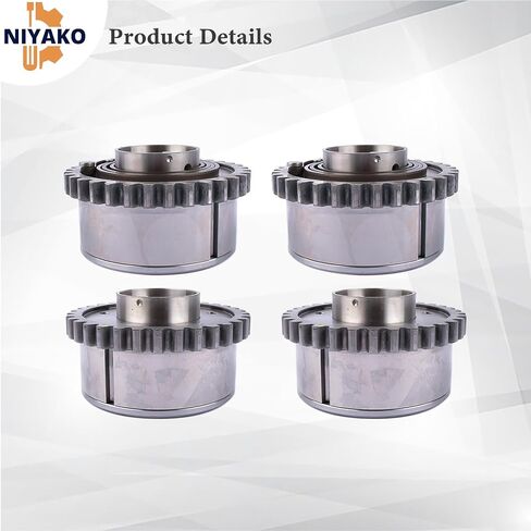 4pcs Intake&Outlet Cam Phasers Replacement# 5184369AH 5184370AI Fit 2011-2023 Pentastar V6 Cherokee Ram 1500 3.6L V6 in Saudi Arabia