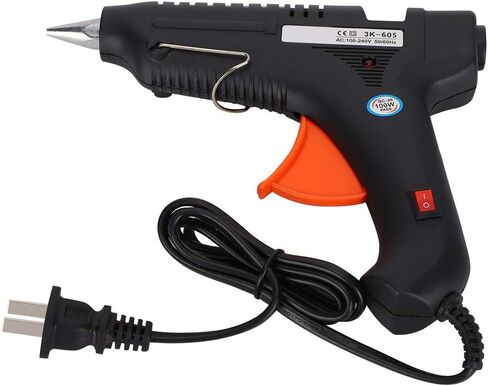Hot Glue Gun, 100W Electric High Temperature Heating Tool DIY Universal Hand Made Hot Adhesive Gun Small Craft Projects Arts Craft Repairing Tool in Saudi Arabia