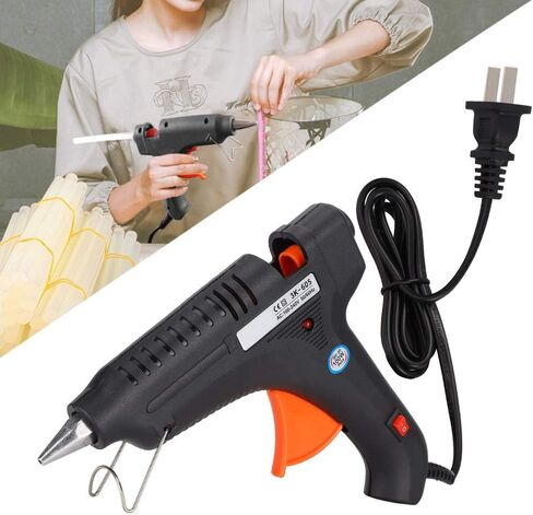 Hot Glue Gun, 100W Electric High Temperature Heating Tool DIY Universal Hand Made Hot Adhesive Gun Small Craft Projects Arts Craft Repairing Tool in Saudi Arabia