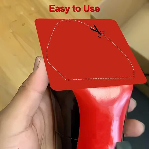 Red Bottom Shoe Protector,Sole Protector for Red Bottom Shoes,Self-Adhesive Shoe Bottom Protector Stickers in Saudi Arabia