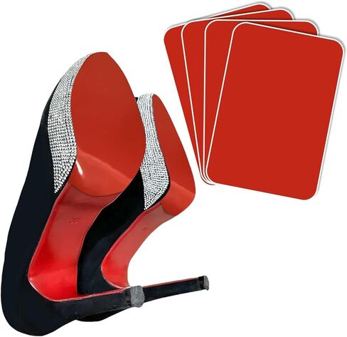 Red Bottom Shoe Protector,Sole Protector for Red Bottom Shoes,Self-Adhesive Shoe Bottom Protector Stickers in Saudi Arabia