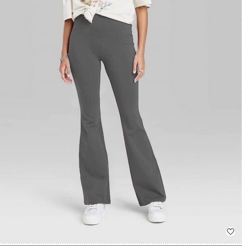 Aoliks Women’s Bootcut Yoga Pants - Flared Leggings for Women High Waisted Workout Lounge Bell Bottom Jazz Dress Pants Navy Blue in Kuwait