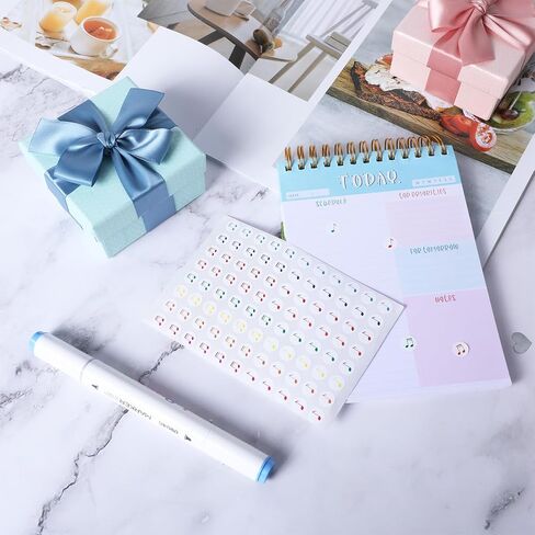 Music Note Stickers, 1760 Pieces Colorful Musical Stickers Mini Teacher Planner Stickers Piano Calendar Stickers Musical Label Cartoon Sticker for Scrapbook Teacher Incentive Stickers 20 Sheets in Saudi Arabia