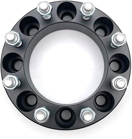 فواصل عجلات 8x6.5 مقاس 2 بوصة مع مسامير 9/16-18 متوافقة مع 94-10 دودج رام 2500 3500، عبوة من 4 قطع in Kuwait