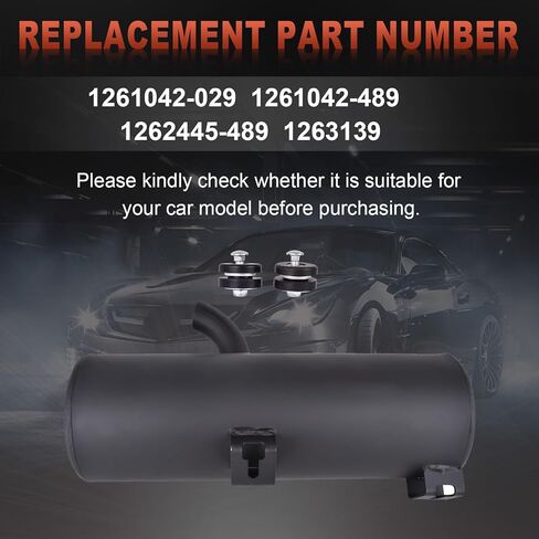 كاتم صوت العادم متوافق مع بولاريس سبورتسمان 500 570 2001-2017 استبدال 1261042-029 1261042-489 1262445-489 1263139 in Kuwait