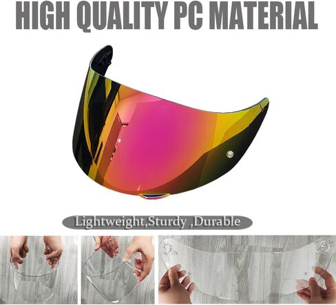درع خوذة دراجة نارية K1 لـ K1، K1S، K3SV، K5، K5S، واقي خوذة بديل لـ K5 (Revo Pink Gold) in Saudi Arabia