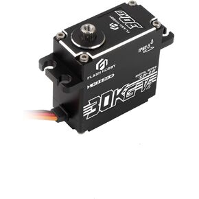 FLASH HOBBY 35KG RC Digital Servo 8.4V High Torque Servo with IP67 Waterproof for 1/8 1/10 Scale RC Crawler Cars Trucks Boats & Robot Arms(Control Angle 180°)