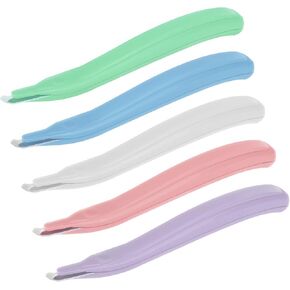 Staple Remover Tools, Kaluofan 5PCS Macaron Colors Stapler Remover, Staple Remover Stick, Magnetic Staple Remover, Smart and Good-Looking Design for School Office Home