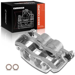 A-Premium Disc Brake Caliper Assembly with Bracket Compatible with Select Ford and Mercury Models - Explorer/Mountaineer 2006-2010, Explorer Sport Trac 07-10, 4.0L/4.6L - Front Driver and Passenger