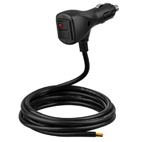 12V Heavy Duty On/Off Toggle Switch Ground Triggered Momentary Switch Cigarette Lighter Adapter with 10ft Cable Changing Pattern Switch