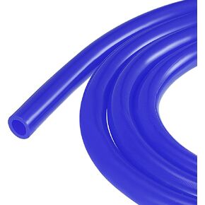 MECCANIXITY Vacuum Silicone Tubing Hose 1/2" ID 1/8" Wall Thick 5ft Blue High Temperature for Engine