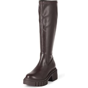 The Drop Women's Kennedy Pull-On Lug Sole Platform Boot