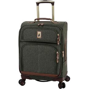 London Fog Wallington Moss 20" Expandable Spinner Carry
